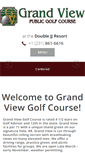Mobile Screenshot of grandviewgolfcourse.net